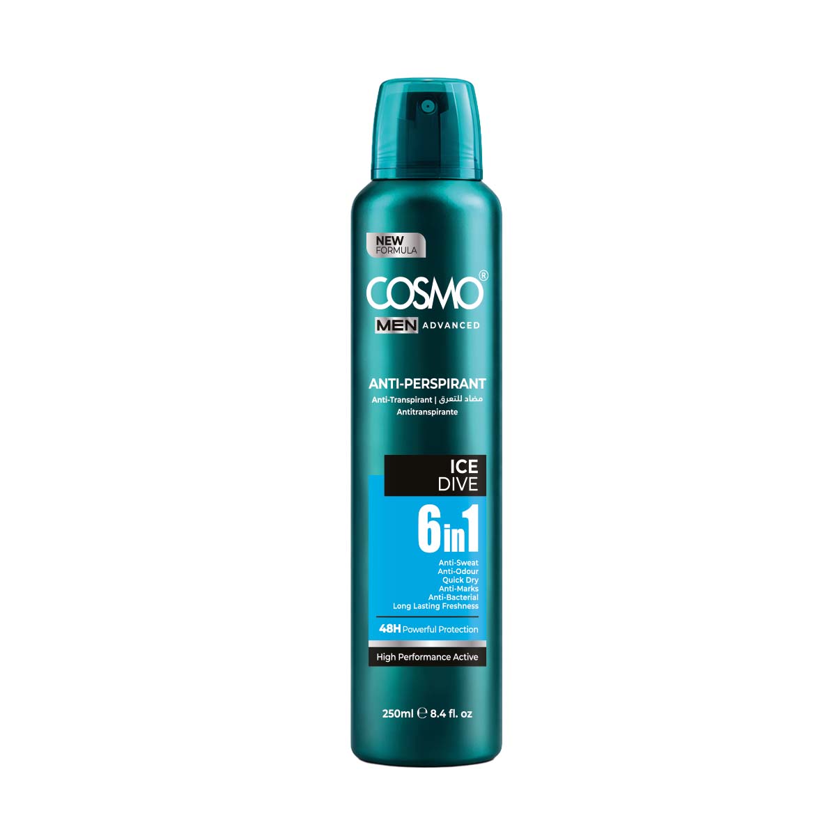 Men Advance Body Anti-perspirant Deodorant Spray 48h Ice Dive