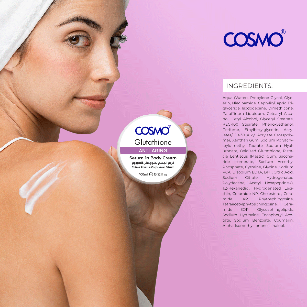 Anti-Aging Serum-in Body Cream