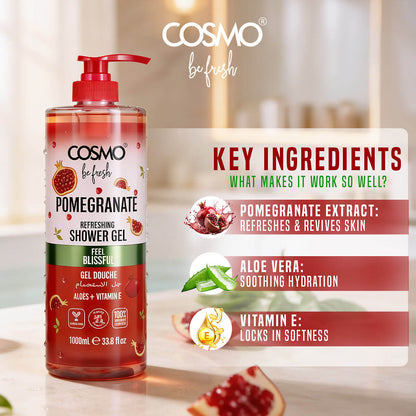 Be Fresh Pomegranate Shower Gel