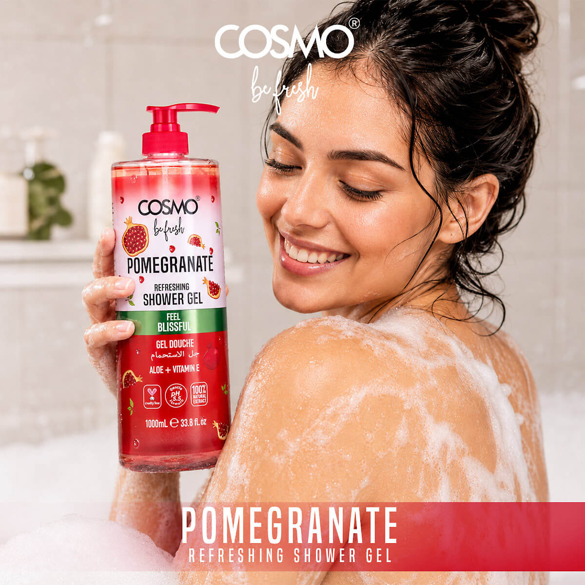 Be Fresh Pomegranate Shower Gel