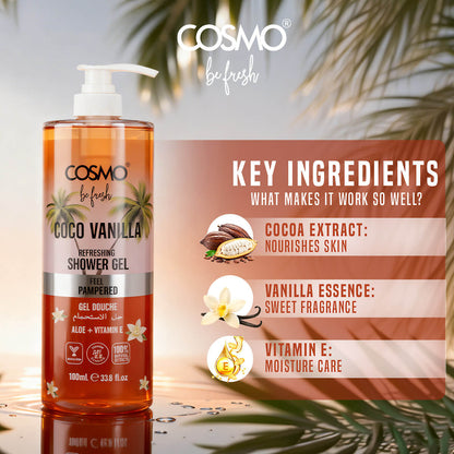 Be Fresh Coco Vanilla Shower Gel