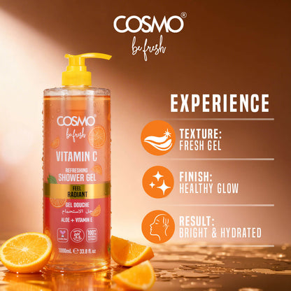 Be Fresh Vitamin C Refreshening Shower Gel