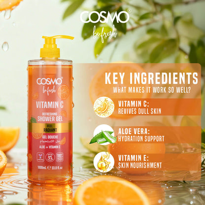 Be Fresh Vitamin C Refreshening Shower Gel