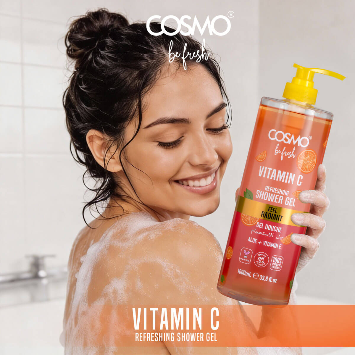 Be Fresh Vitamin C Refreshening Shower Gel
