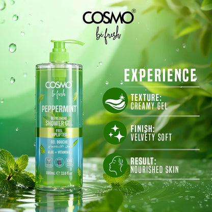 Be Fresh Peppermint Body Shower Gel