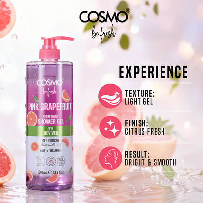 Be Fresh Pink Grapefruit Shower Gel