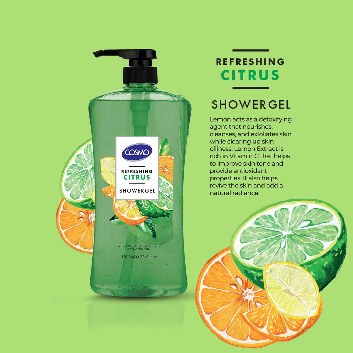 Refreshing Citrus Shower Gel