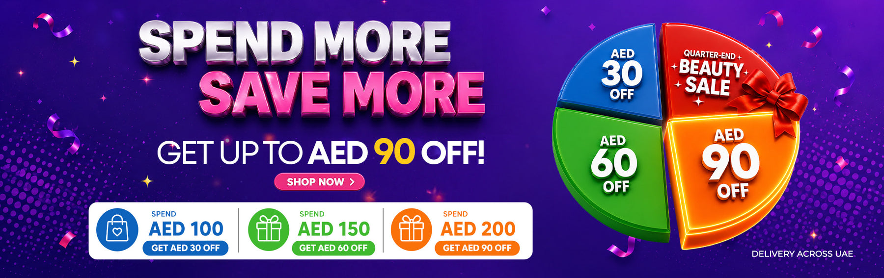 Quarter-end beauty sale